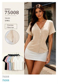 Blusa con botones-75008