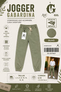 Jogger Gabardina-GO JOC76427