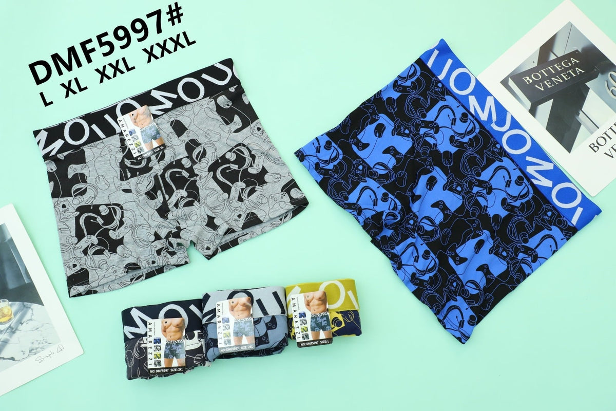 Boxer con estampado de videojuegos-DMF5997