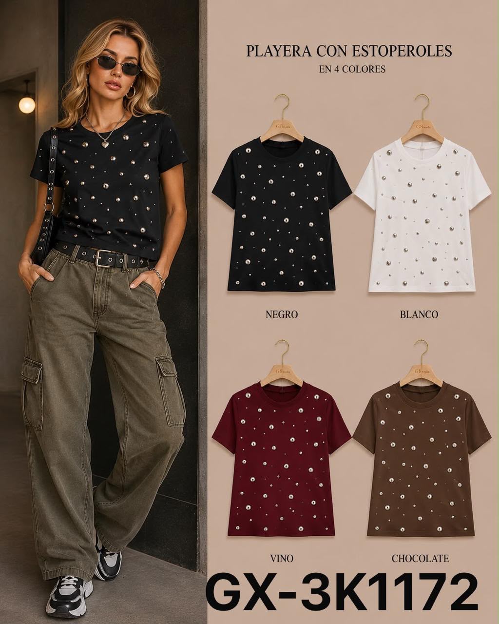 Playera con estoperoles-PLA-GX-3K1172
