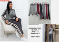 Conjunto de sudadera con capucha y pantalón-KLR60088