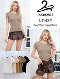Playera básica de manga corta-L1143#