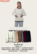 Suéter con bolsillos-KL3079-PC