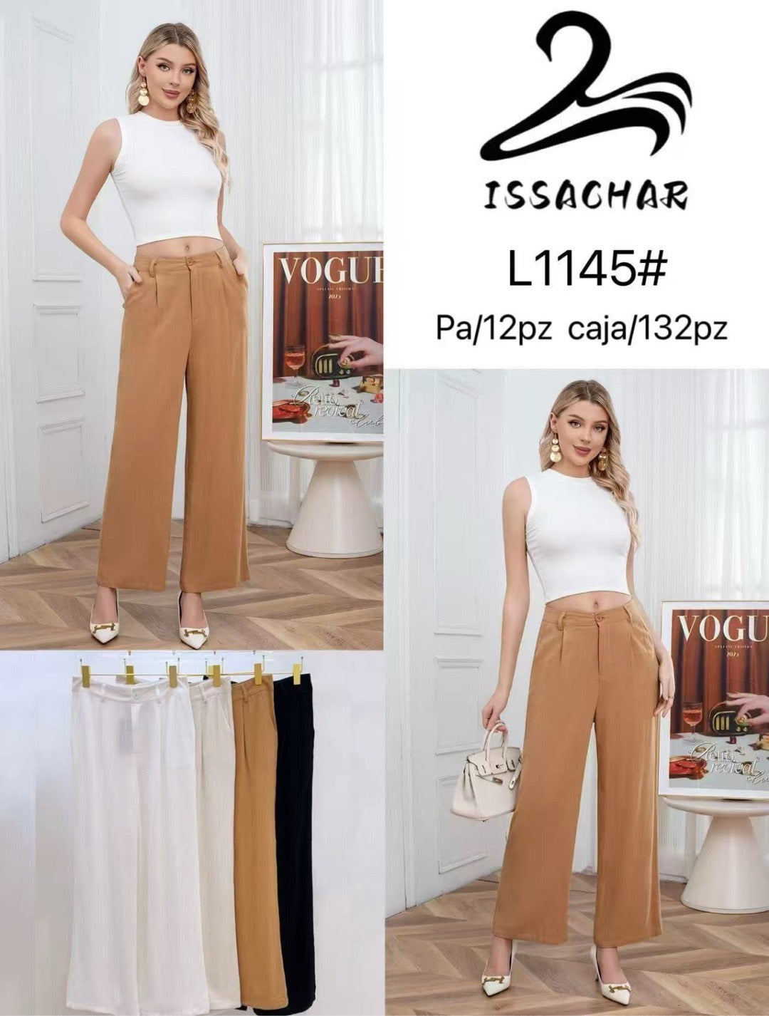 Pantalones de vestir-L1145#