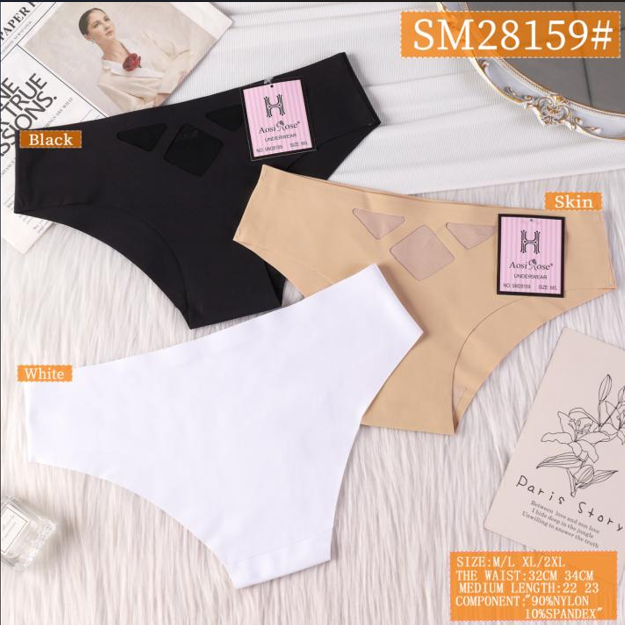 Pantaletas de microfibra sin costuras-SM28159