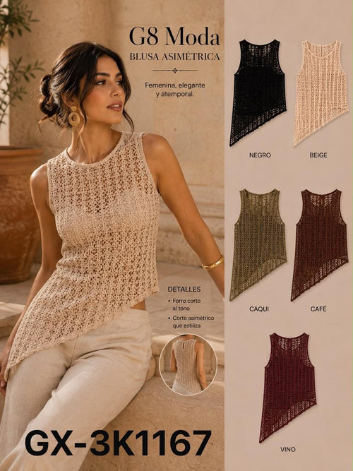 Blusa asimétrica-BLU-GX-3K1167