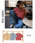 Blusa estampada floral-CF-66