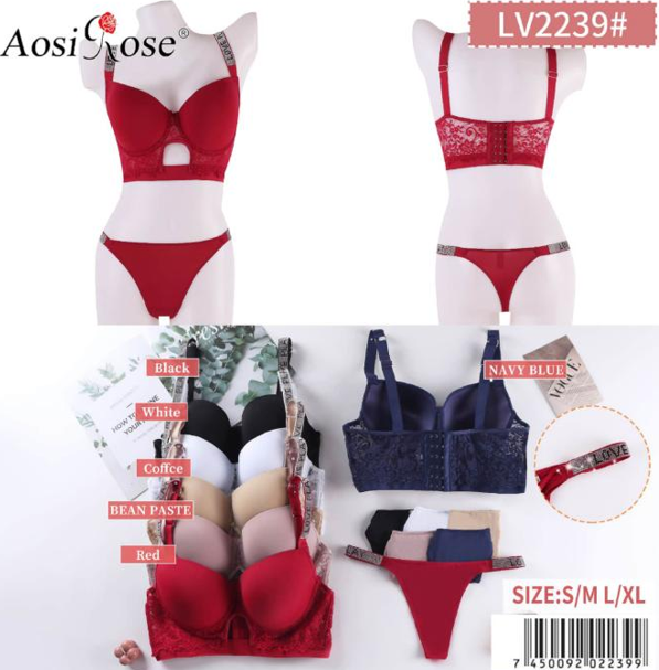 Conjunto de lencería-LV2239#