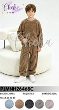 Pijama de dos piezas de peluche-PJMNH26468C