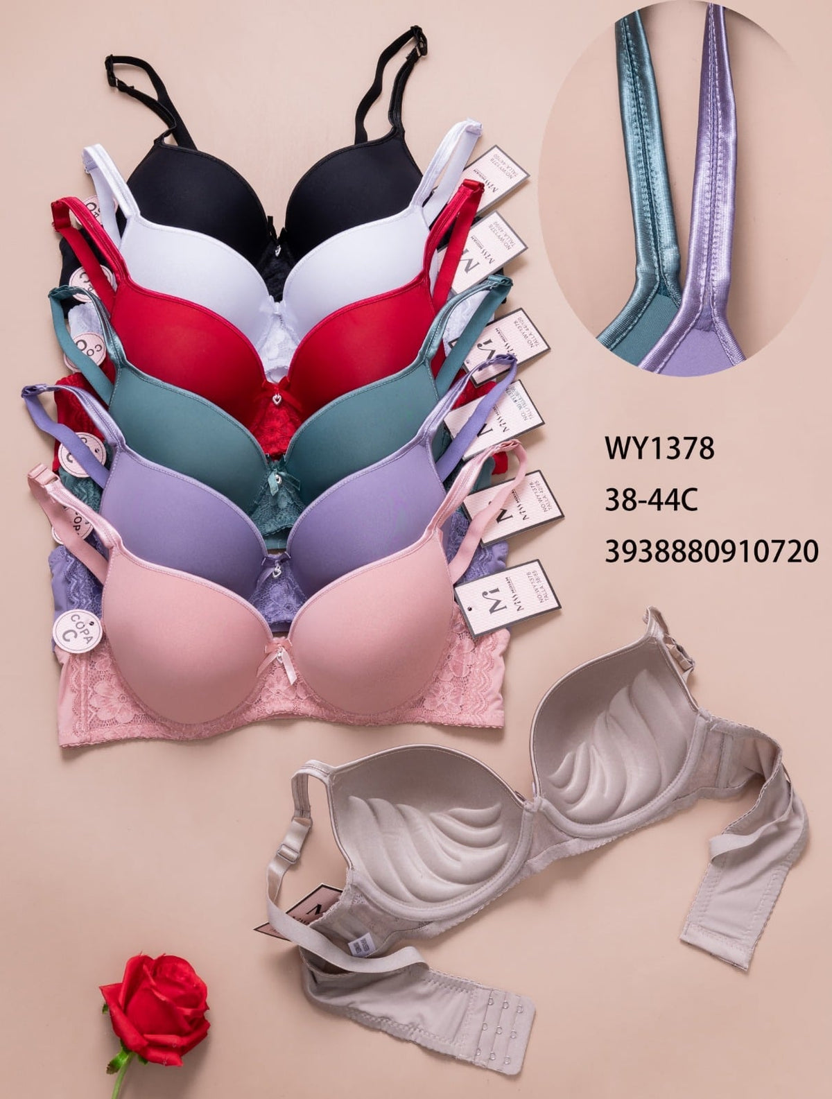 Sujetador push-up-WY1378