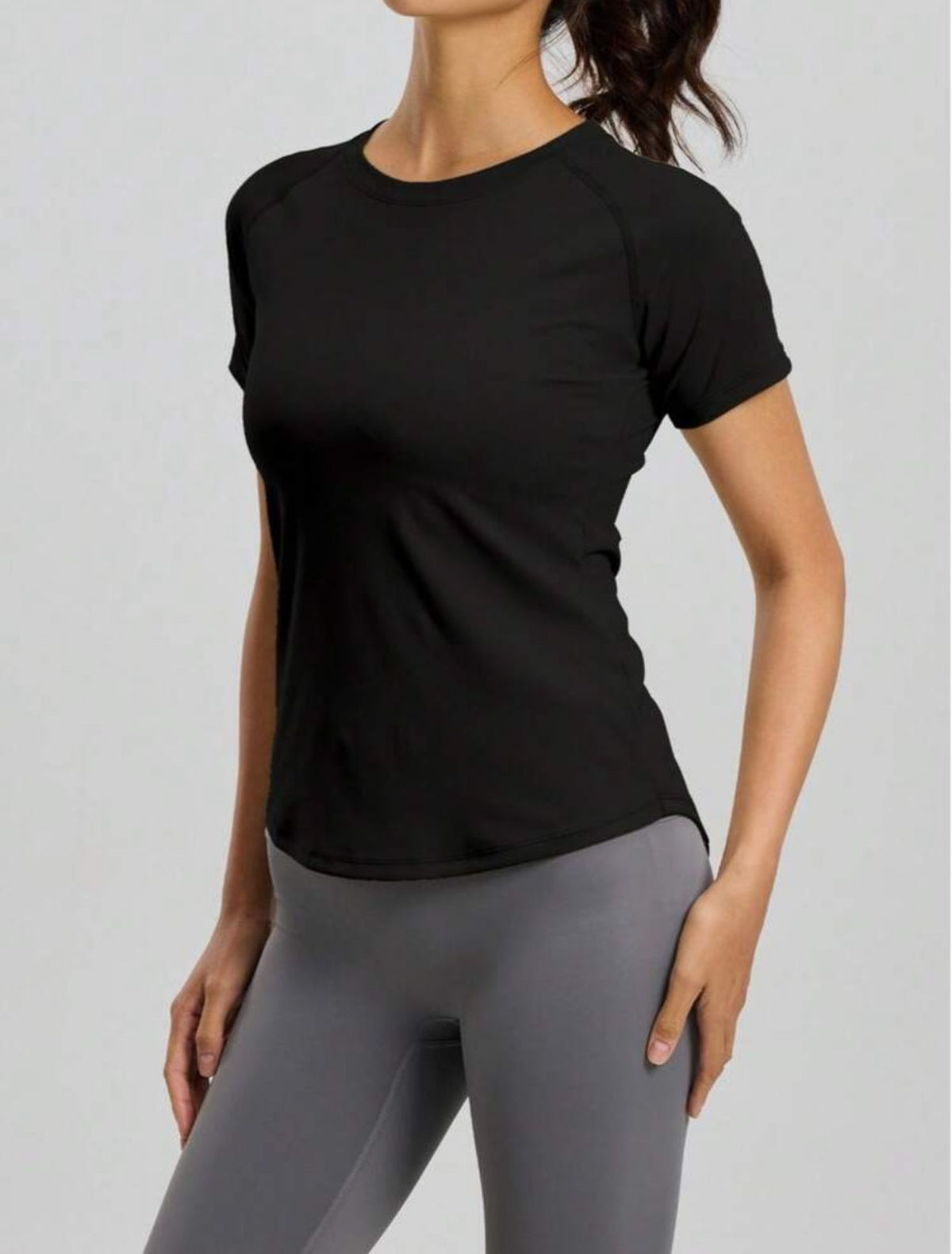 Playera deportiva de manga corta-4322