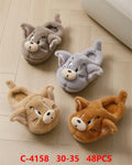 Pantuflas de personajes de caricatura-C-4158