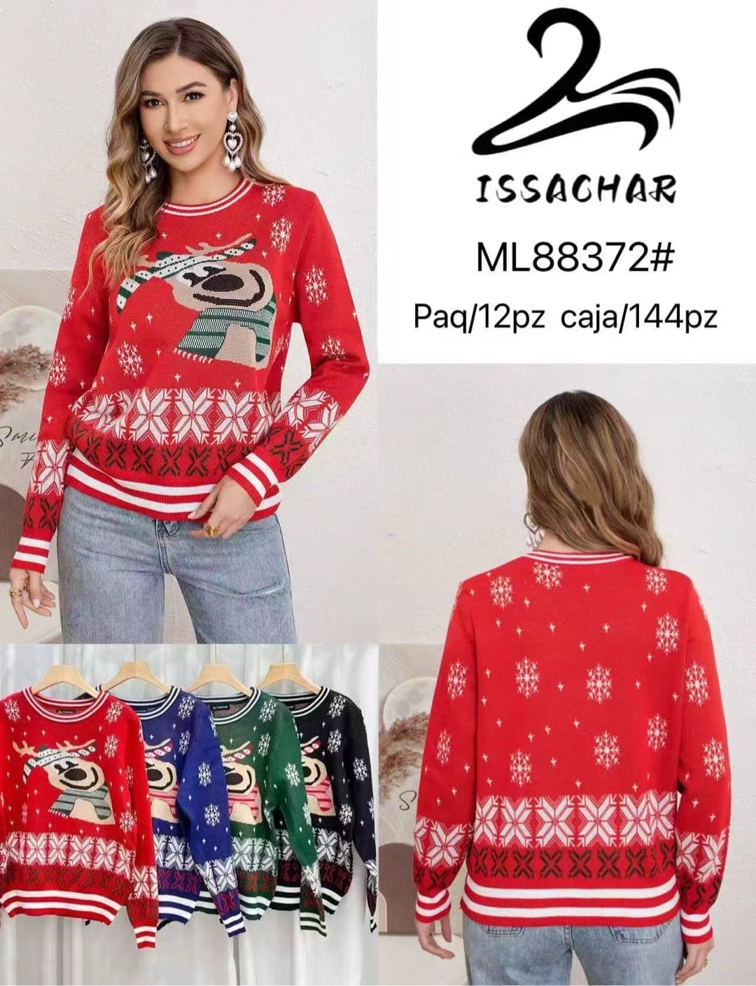 Suéter navideño-ML88372#