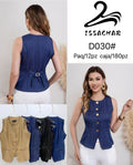 Chaleco de mezclilla-D030#