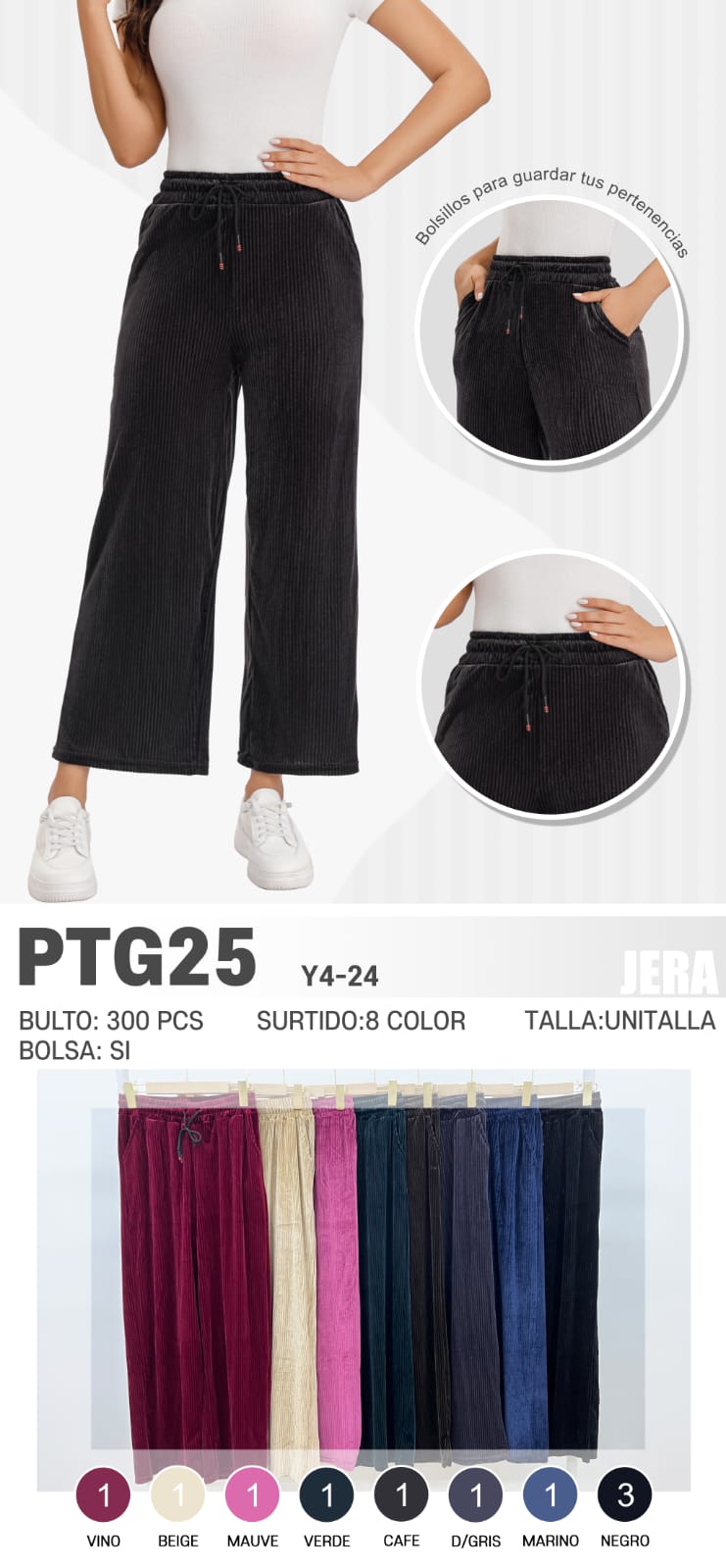 Pantalón de pana-JERBOT-PTG25
