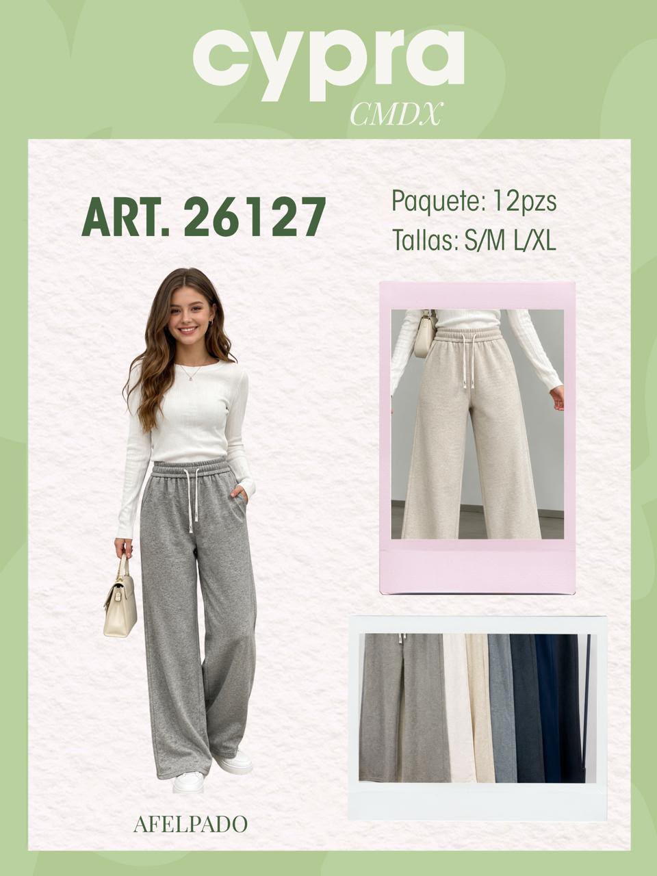 Pantalón afelpado-26127