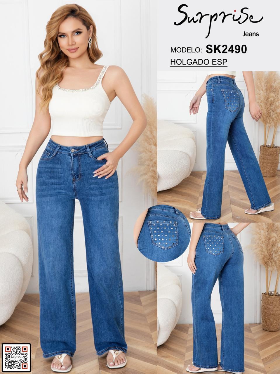 Jeans holgados Especial Surprise-SK2490