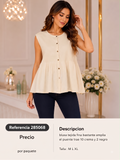 Blusa tejida amplia-285068