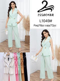 Conjunto de chaleco y pantalón-L1049#