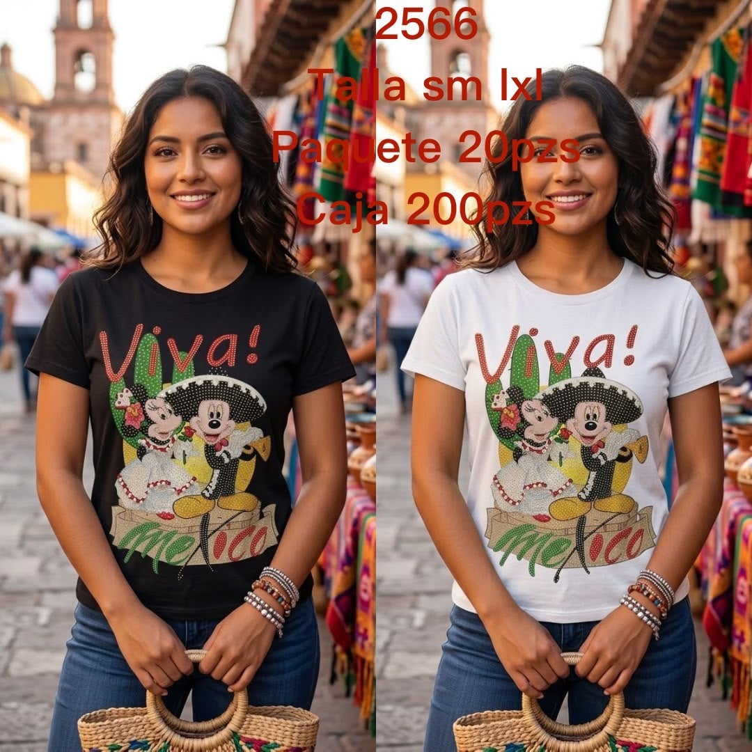Playera Viva México-2566