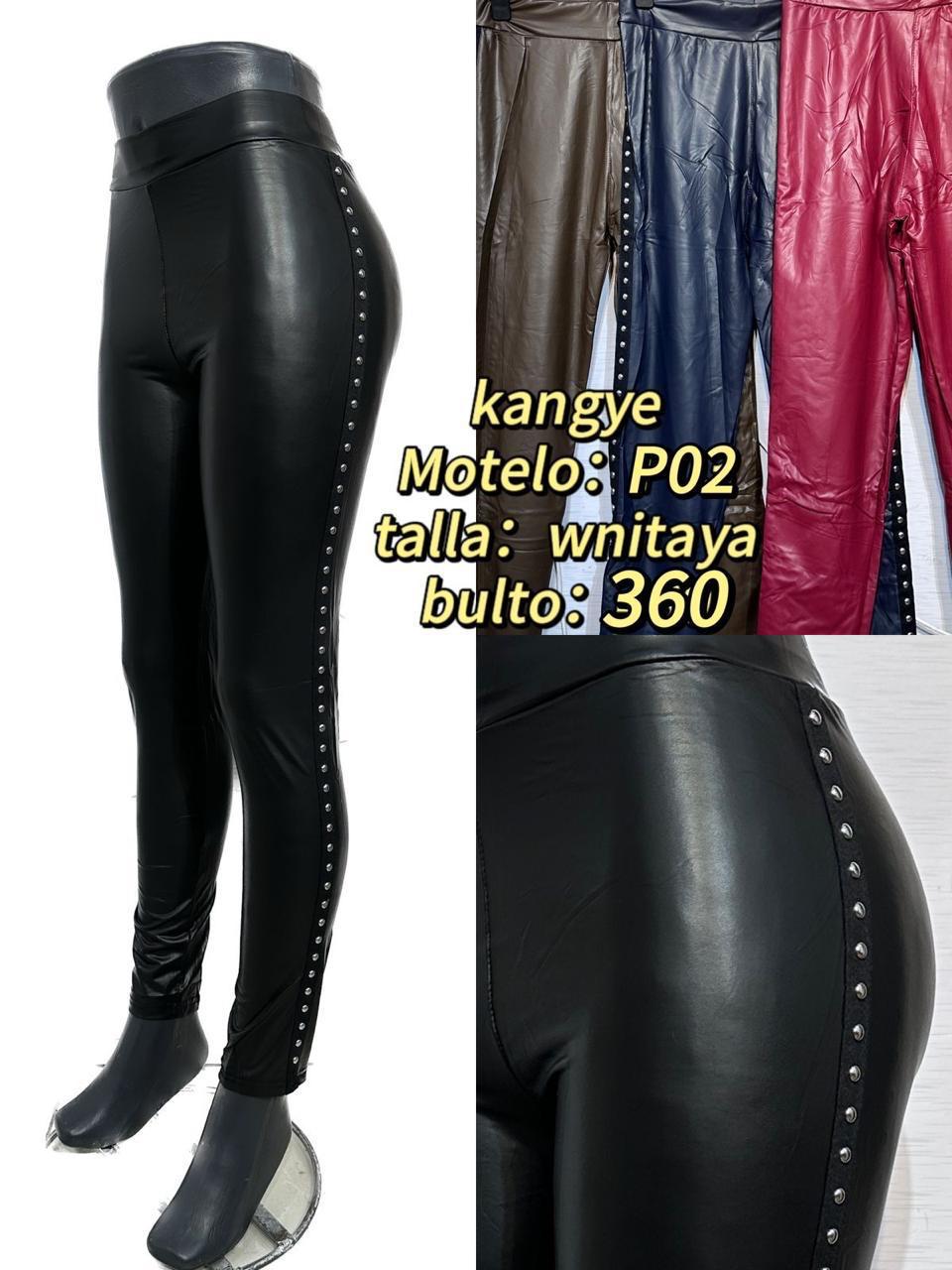 Leggings con detalles de estoperoles-P02
