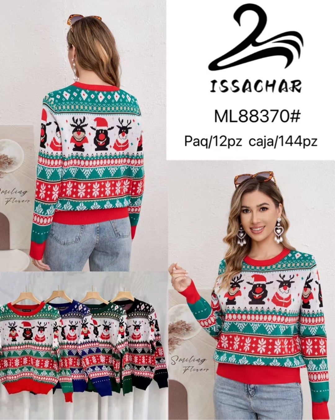 Suéter navideño-ML88370#