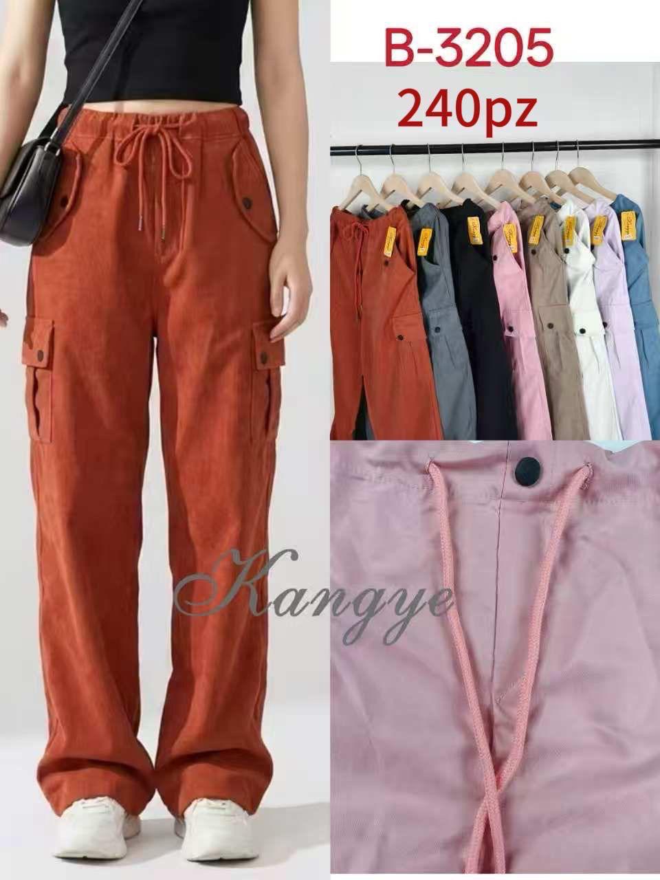 Pantalón tipo cargo-B-3205