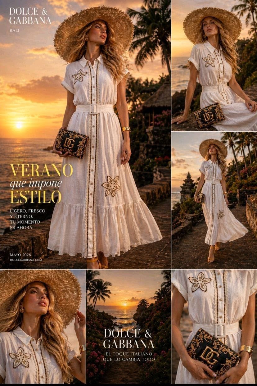 Vestido largo con bordado-HS0815