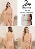 Conjunto de chaleco y short-L1075#
