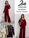 Conjunto de cárdigan y pantalón-ML88300-1