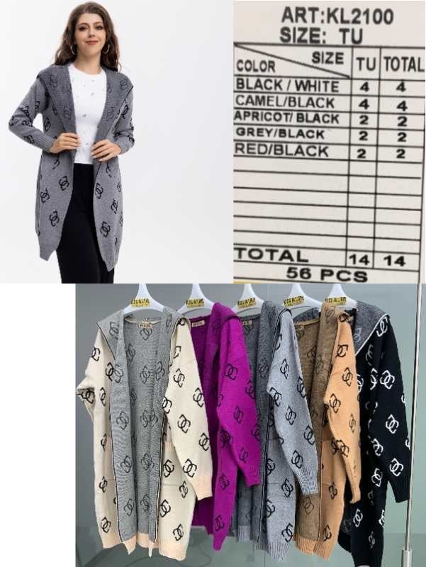 Cárdigan con estampado-KL2100