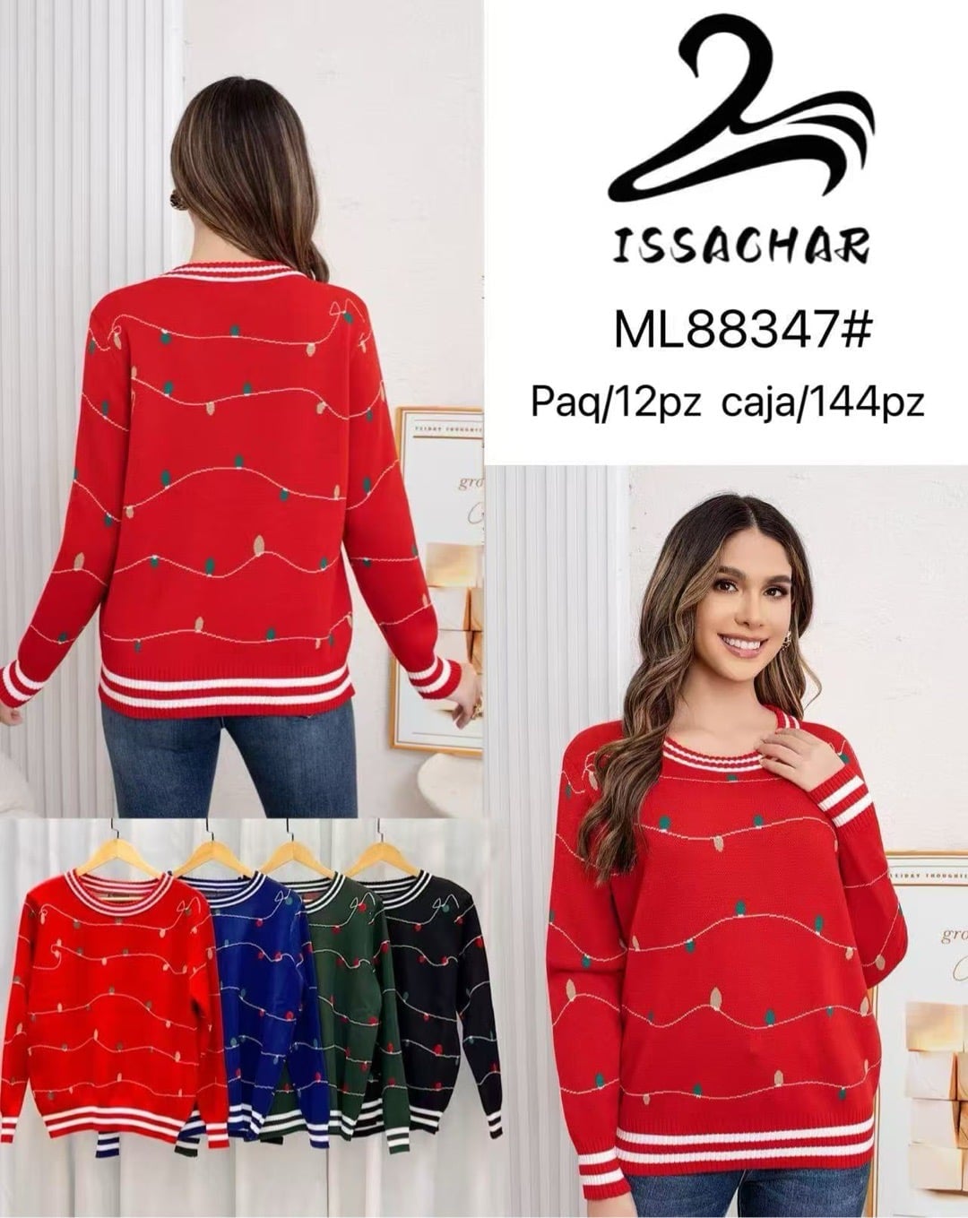 Suéter navideño-ML88347#