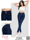 Jeans skinny-H1502#