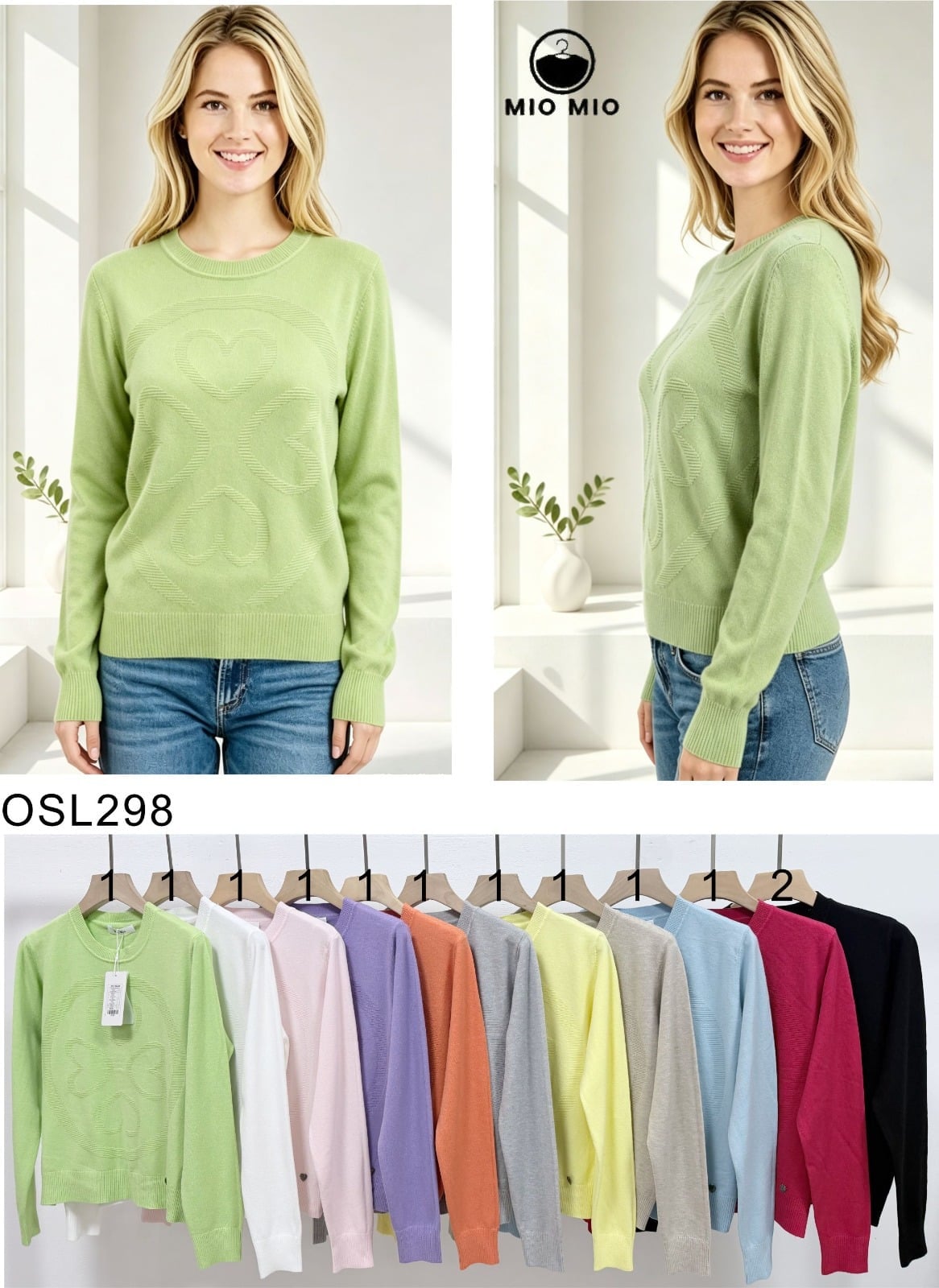 Suéter jersey-OSL298