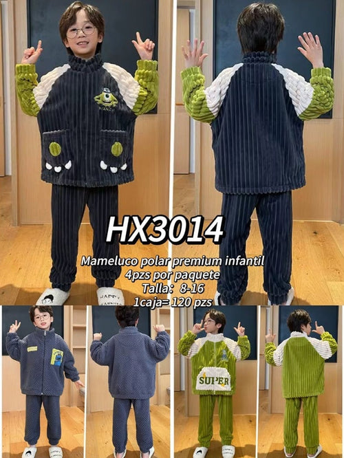 Mameluco polar infantil-HX3014