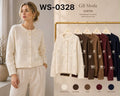 Suéter con botones y lazos-SUE-WS-0328