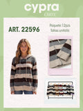 Sudadera de punto con cremallera y capucha-22596