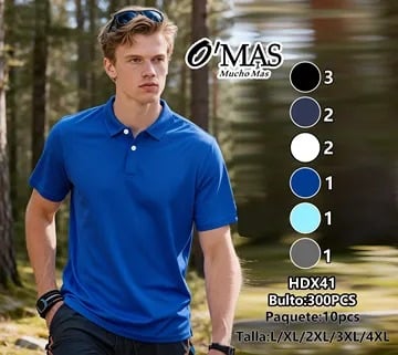 Camisa tipo polo-HDX41