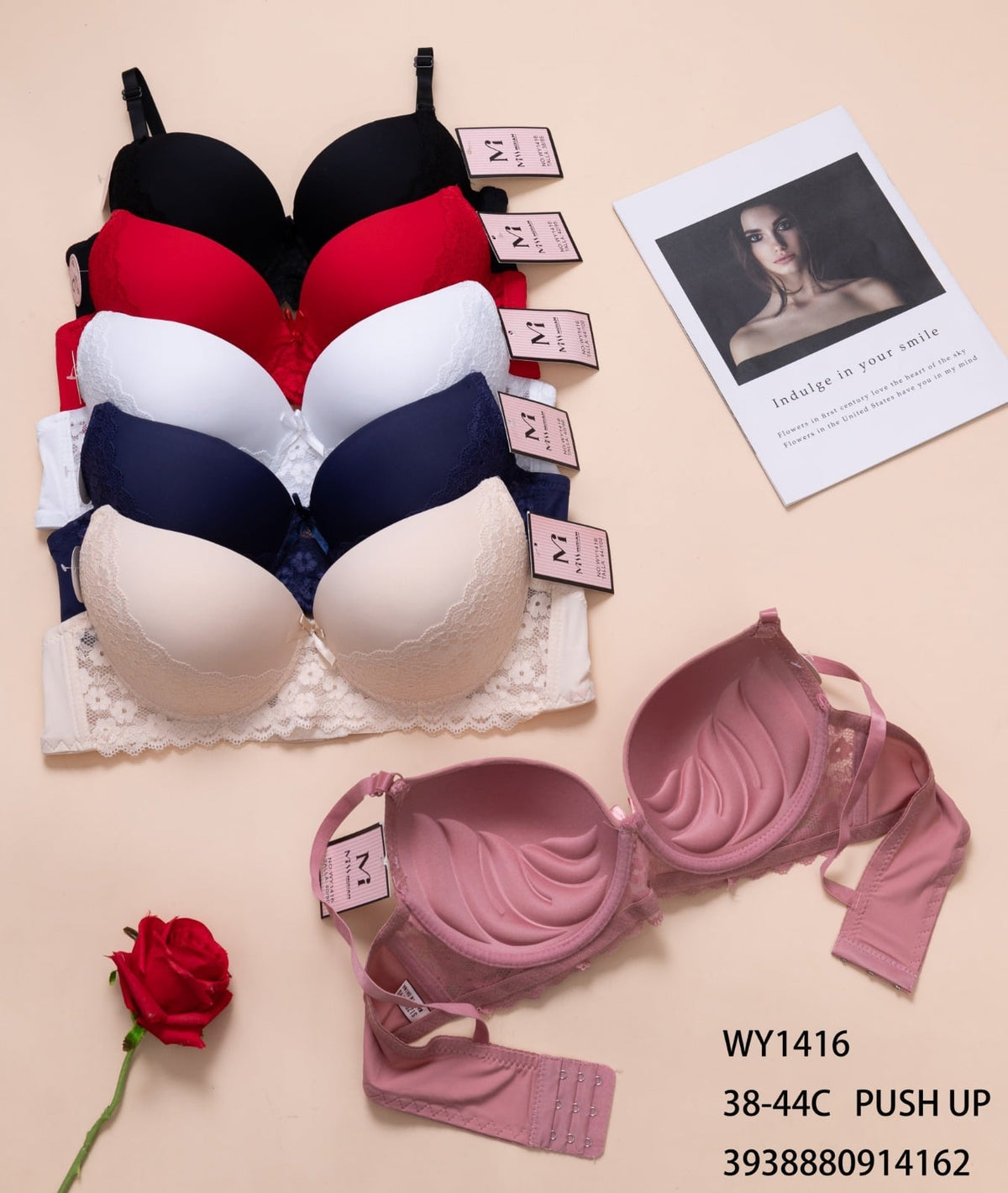 Sujetador Push-up-WY1416
