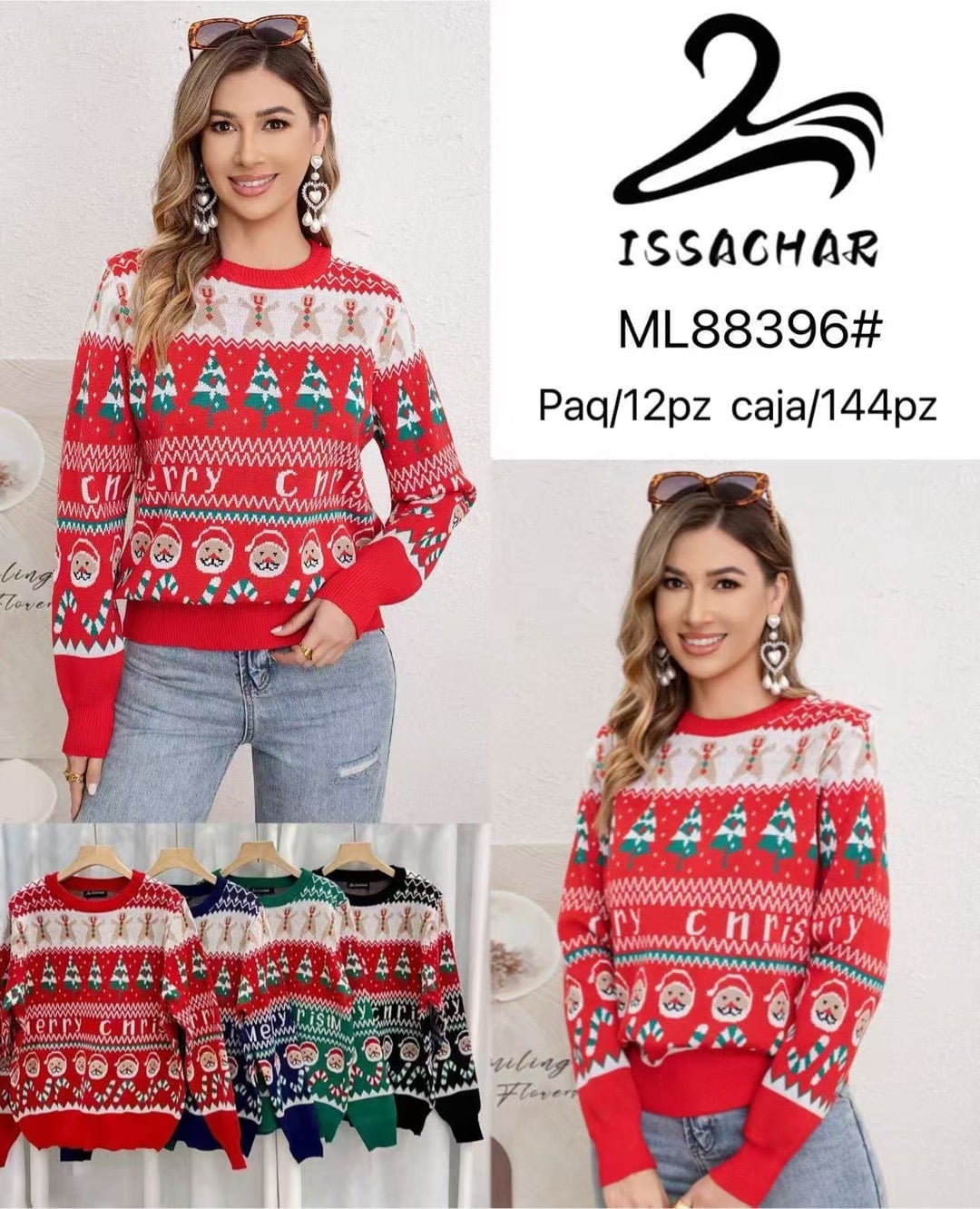 Suéter navideño-ML88396#