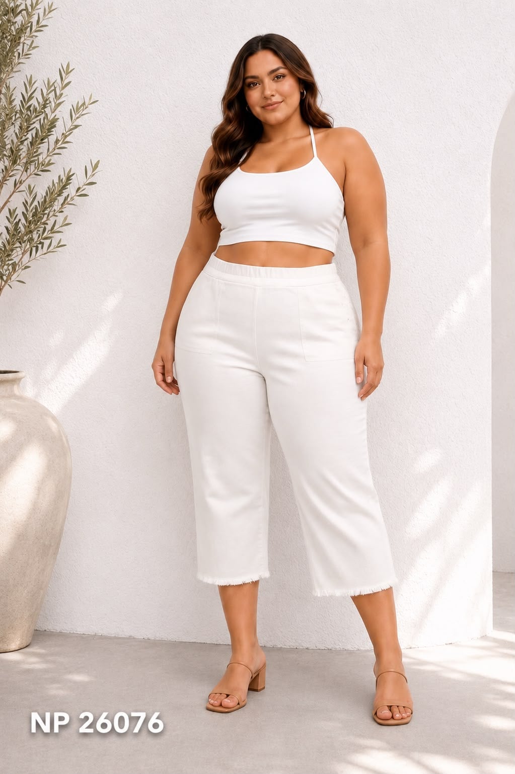 Pantalón de gabardina-NP26076