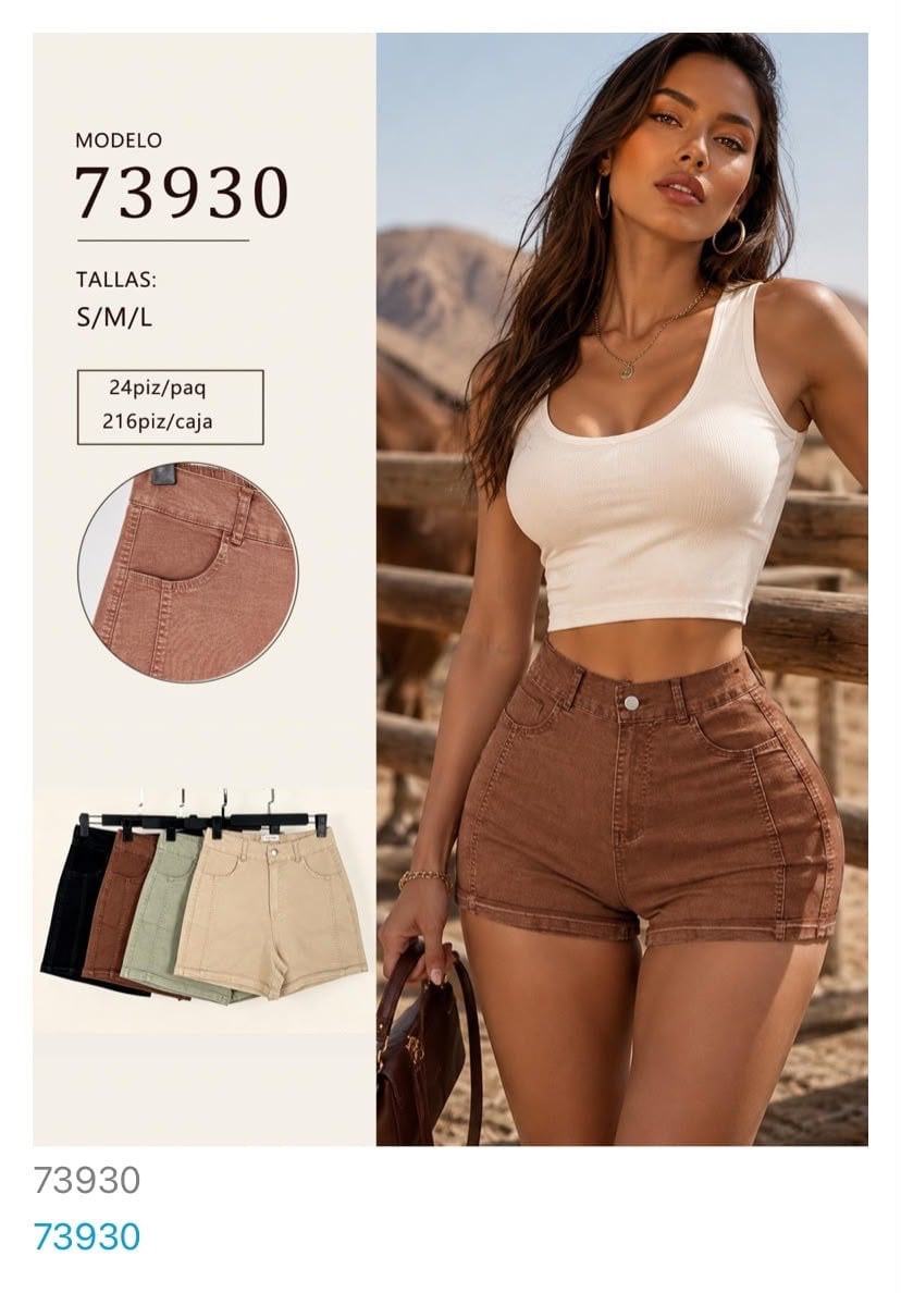Shorts de mezclilla-73930