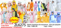 Pijama mameluco de monstruos-ZL6275