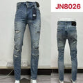 Jeans con rasgaduras-JN8026