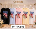 Playera Blooming Vibrant-PLA-PH-1A316