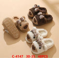 Pantuflas de oso con moño-C-4147