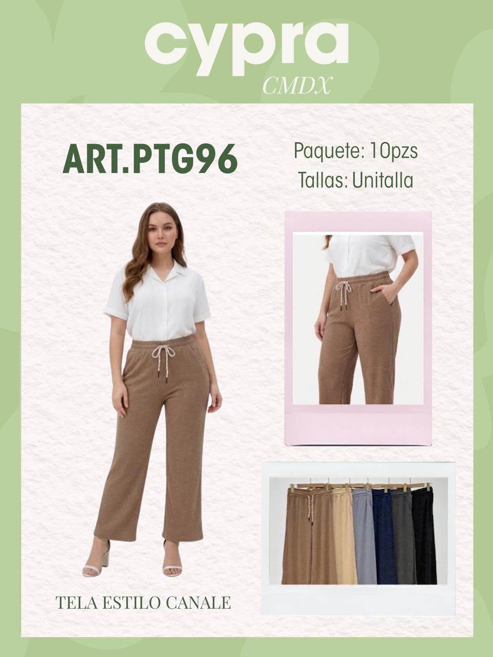 Pantalones con jareta-PTG96