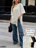 Blusa con encaje-A5051