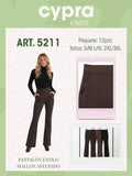 Pantalón estilo mallón afelpado-5211