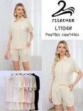 Conjunto de camisa y short-L1104#